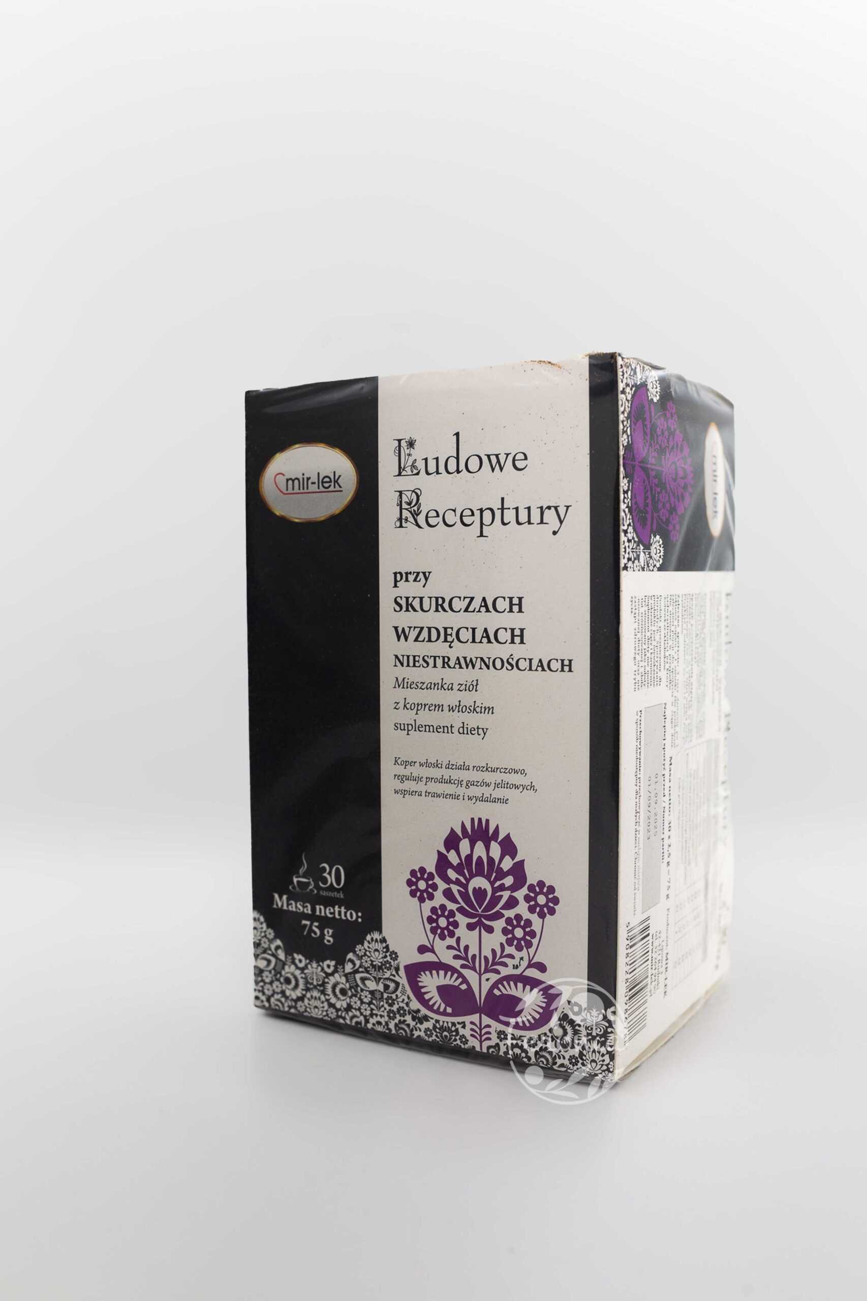 Herbata na skurcze i wzdęcia