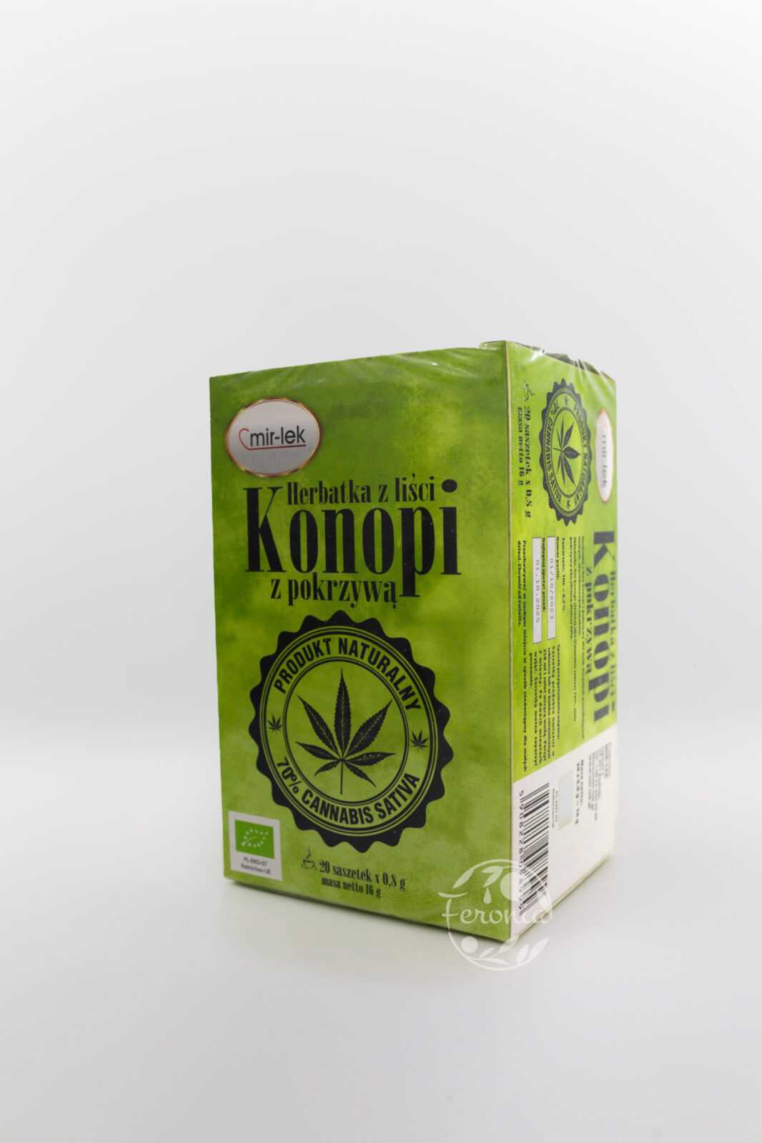 HERBATKA Z KONOPI Z POKRZYWĄ