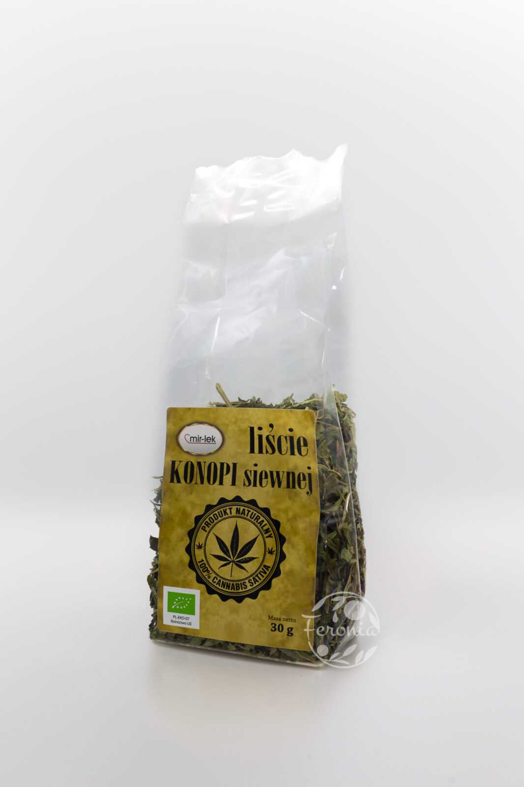 LIŚCIE KONOPI SIEWNEJ EKO