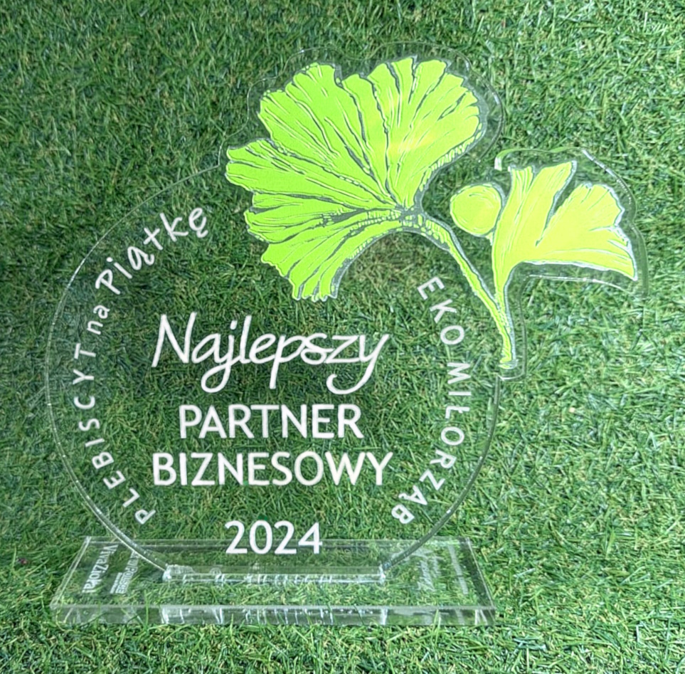 Nagroda najlepszy partner biznesowy Zielarnia Suwalska