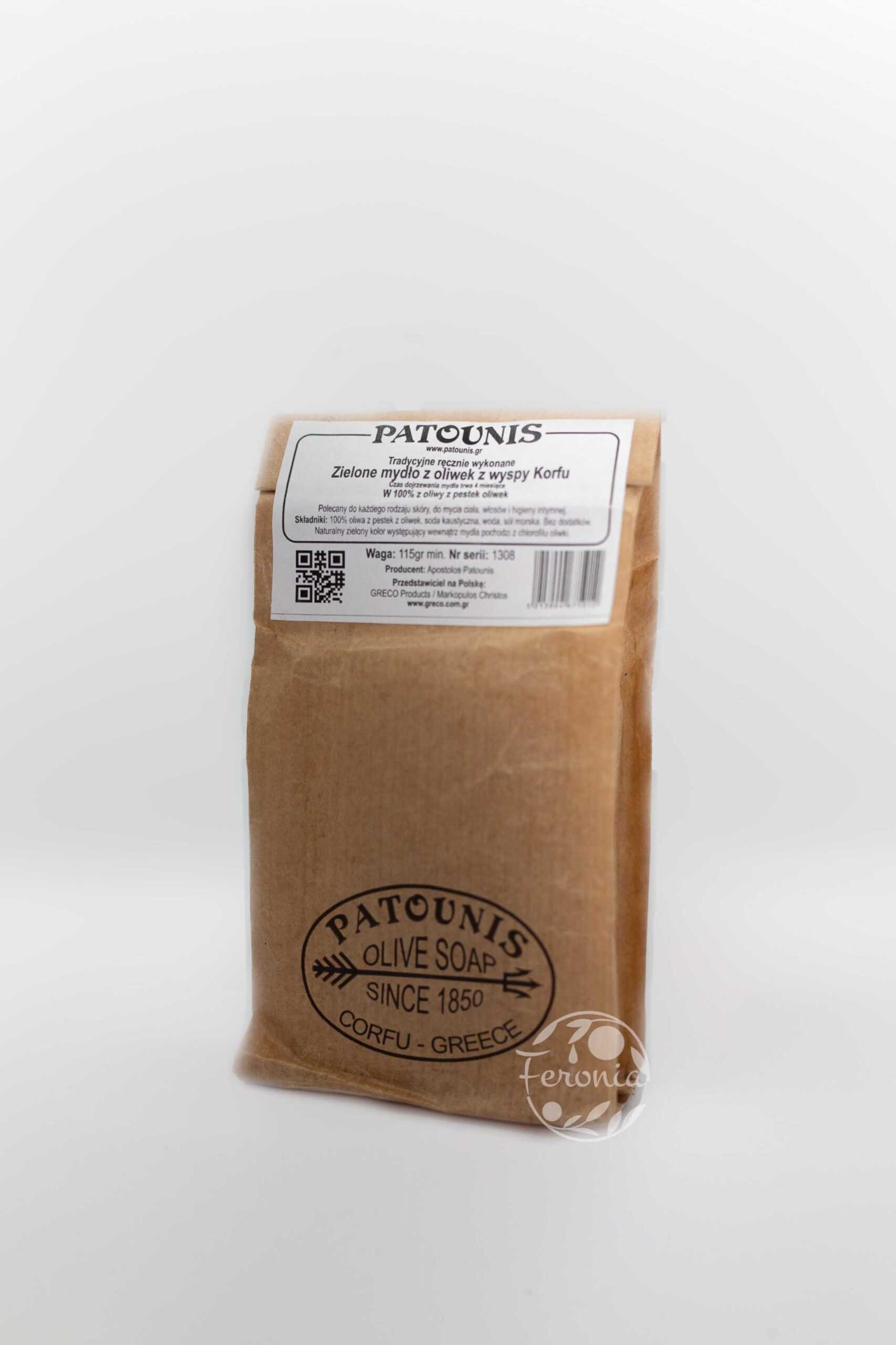 ZIELONE MYDŁO Z OLIWEK