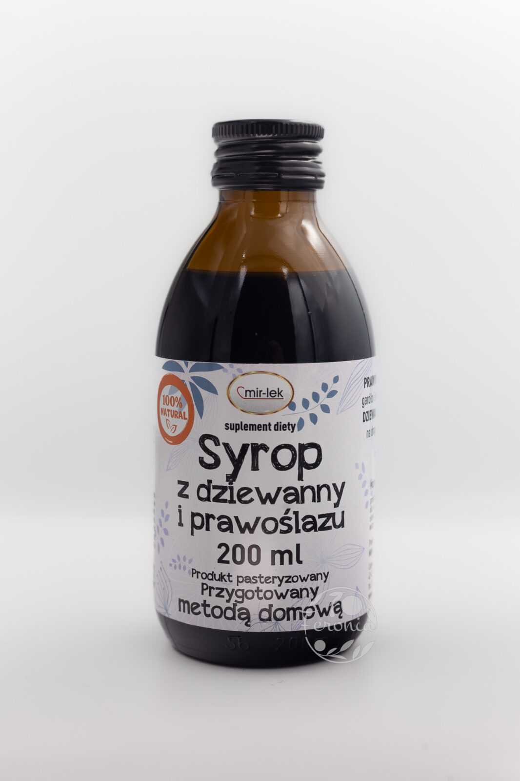 SYROP Z DZIEWANNY I PRAWOŚLAZU