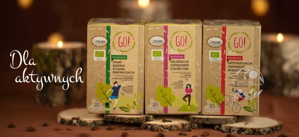 Herbaty dla aktywnych na stawy, odporność i sen
