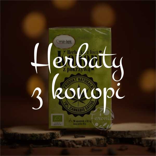 Herbaty z liści konopi siewnej